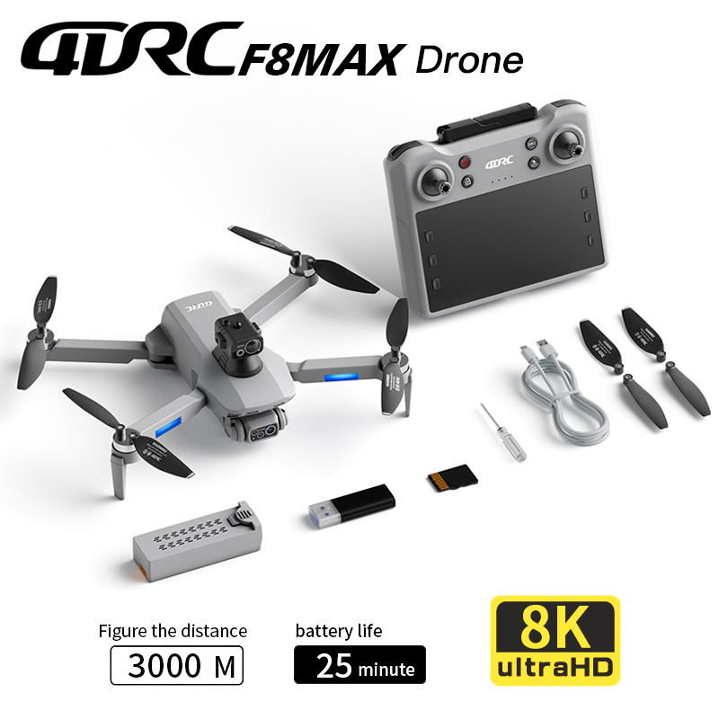 F8 MAX GPS-Drohne, professione – Drone Camera 4K Bewertung und Preis